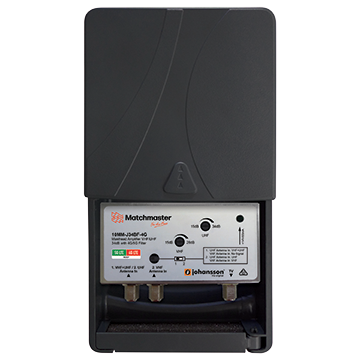 Masthead Amplifier VHF/UHF 34dB with 4G/5G Filter
