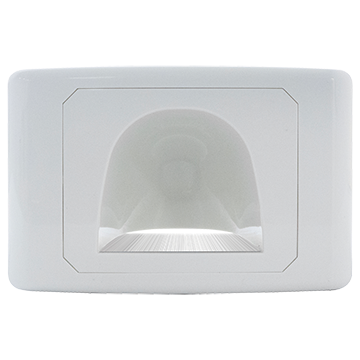 Outlet Plate with Reverse Bull Nose