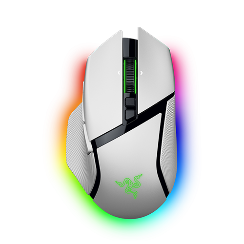 Razer Basilisk V3 Pro 35K - Ergonomic Wireless Gaming Mouse - White Edition