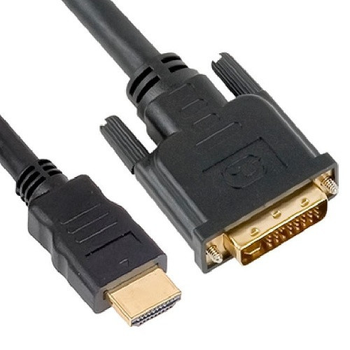Astrotek AT-HDMIDVID-MM-1.8, HDMI to DVI-D Adapter Converter Cable, Male to Male, 2m