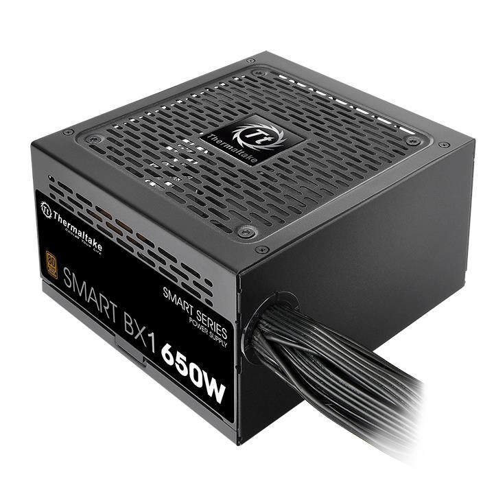 Thermaltake PS-SPD-0650NNSABA-1, Smart BX1, 650W, 80 Plus Bronze, Non-Modular, Fan: 120mm, ATX, MTBF: 100,000 Hours