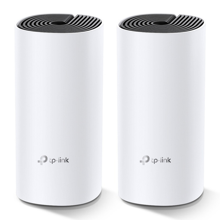 TP-Link Deco M4(2-Pack), AC1200 Whole-Home Mesh WI-FI System, Qualcom CPU 867Mbps At 5GHZ+300MBPS AT 2.4GHZ 2 Gigabit Ports, 2 Antennas, 3 Years