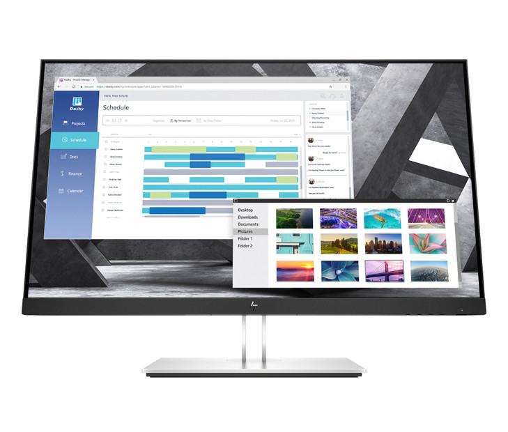 HP 9VG82AA, E27Q G4, 27" IPS LED, 2560x1440, 16:9, 5ms, 1xHDMI, 1xDP, 1xVGA, USB, VESA, Adjustable Height, Tilt, Swivel, Pivot