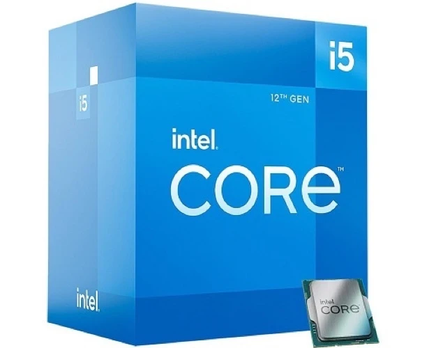 Intel BX8071512400, Core i5 12400, LGA 1700 Socket, 6 Cores, 12 Threads, Base: 2.5GHz, Turbo: 4.4GHz, Cache: 18MB, TDP: 65W
