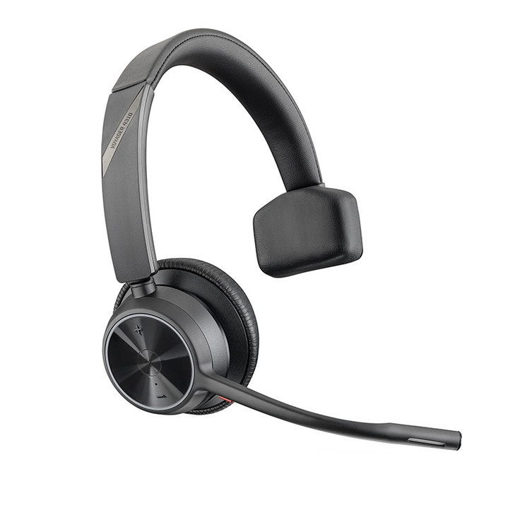Plantronics 218470-02, Poly Voyager 4310 UC, On-Ear, Mono, USB-A, Wireless+Bluetooth