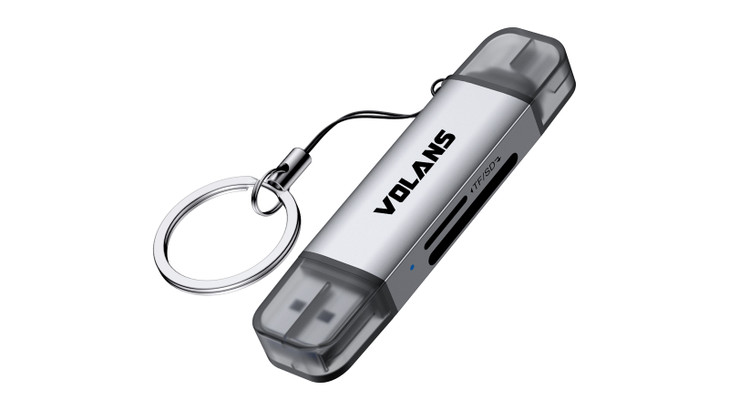 Volans VL-CR06, USB 3.1 A/C SD/Micro SD Card Reader