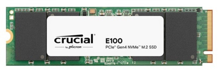 "Limits Apply, contact your AM" Crucial CT480E100SSD8, E100, 480GB, Gen4 NVMe SSD, M.2 PCIe4, 4700/2500 MB/s R/W, 100TBW, 350K/460K IOPS, 1.5M hrs MTTF