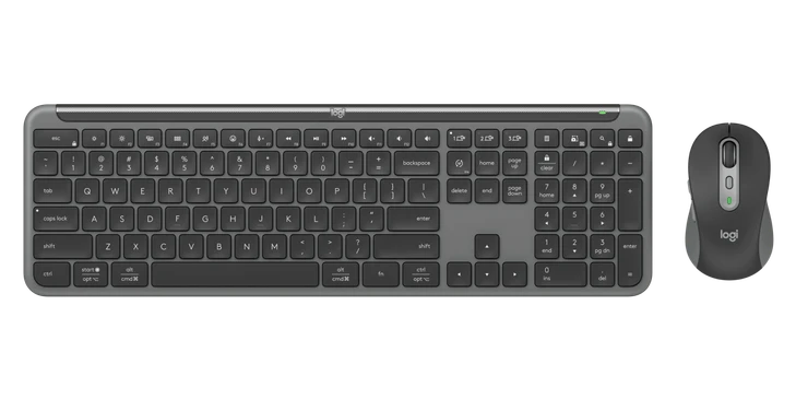 Logitech 920-012499, MK950 Signature Slim Combo for Business, Keyboard+Mouse, Wireless