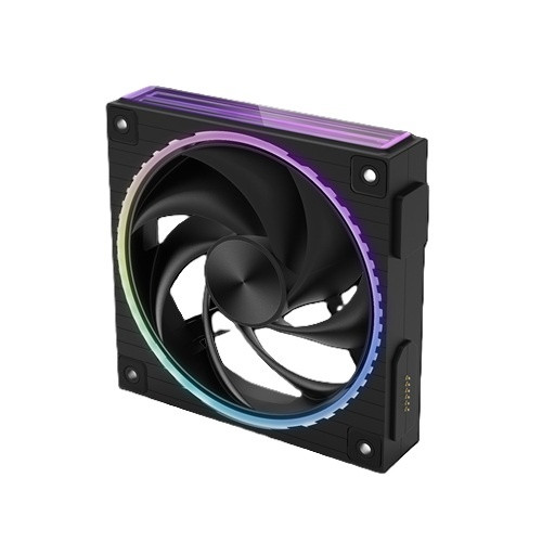 Zalman ZM-DF120 BLACK, ARGB Fan: 120mm, PWM, 2300RPM, Air Flow: 70.1CFM, Noise Level: 34.5dB(A), LifeSpan: 70,000 hours, Black
