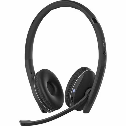 EP1000897 EPOS Audio 1000897, ADAPT 261 Bluetooth Stereo Headset, Microsoft Teams Certified, UC Optimized, Bluetooth Connectivity, Noise-Cancelling Microphone, USB-C Dongle Included, On-Ear Stereo Design, Wireless Range: Up to 25m, Battery Life: