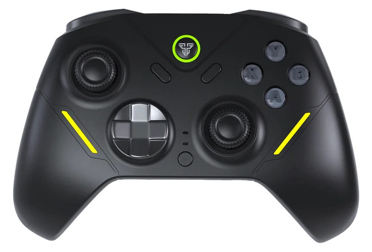 GAMEFTWGP18BK Fantech Zenith Pro WGP18 RGB Wireless Gaming Controller, Compatible with PC/Steam/Switch 1 and 2/Android/iOS, Tri-mode (2.4GHz/BT 5.2/Wired USB-C), Hall Effect, 14 Programmable Buttons, Up to 8Hrs Battery Life, Motion-Control, Char