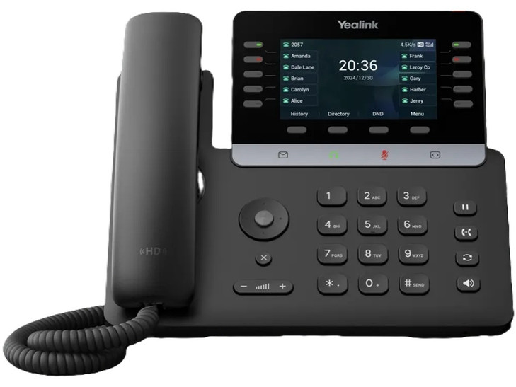 Yealink T74LTE One Talk 4G Desk Phone, Linux 6.1 OS,4.3-inch Resolution Screen,Built-in nano SIM Slo,VoLTE Calling,Optimal HD Audio