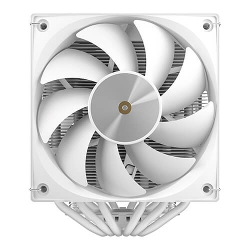 Antec F620 Digital Pro - White, Dual Tower CPU Cooler, Dual 120mm PWM Fans, Digital Temp Display, 6 Copper Heat Pipes, 255W TDP, 1-Yr Wty