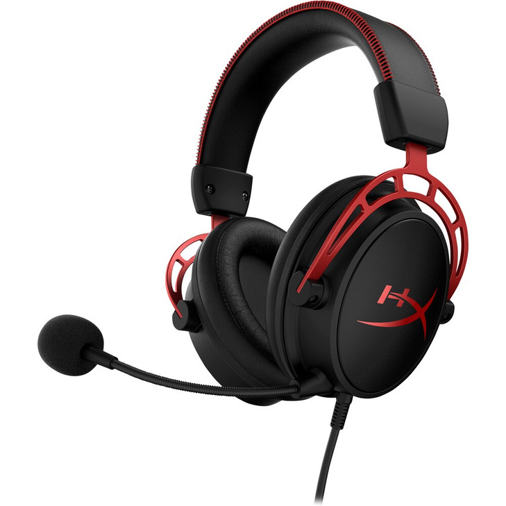 HyperX Cloud Alpha - Gaming Headset (Black-Red) (HX-HSCA-RD/AS)
