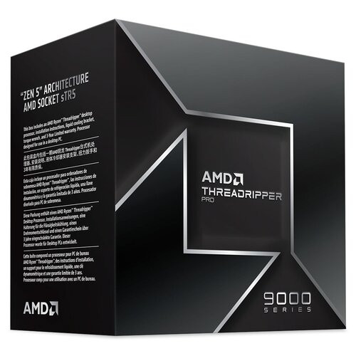 AMD Threadripper PRO 9965WX STR5 24C 5.4GHz 152MB 350W WOF