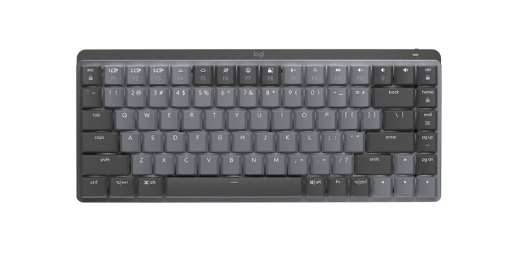 MX MECHANICAL MINI KEYBOARD TACTILE QUIET - GRAPHITE