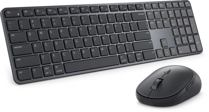 Dell Pro 7 Slim Wireless Bluetooth Keyboard and Mouse KM726