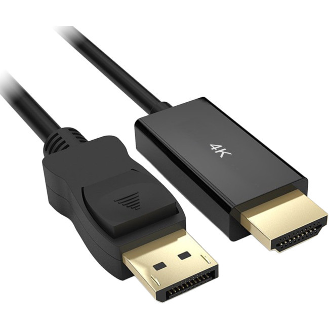 SIMPLECOM LC7958 1.8M DISPLAY PORT TO HDMI 4K