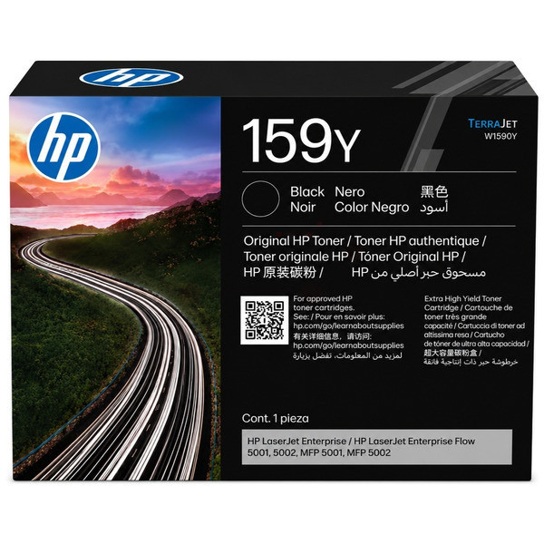 HP #159Y Black Toner W1590Y