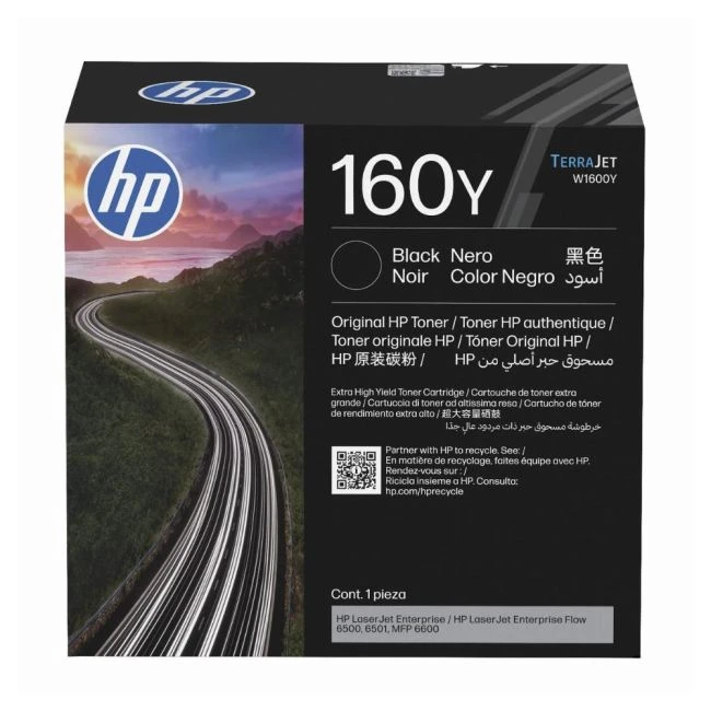 HP #160Y Black Toner W1600Y