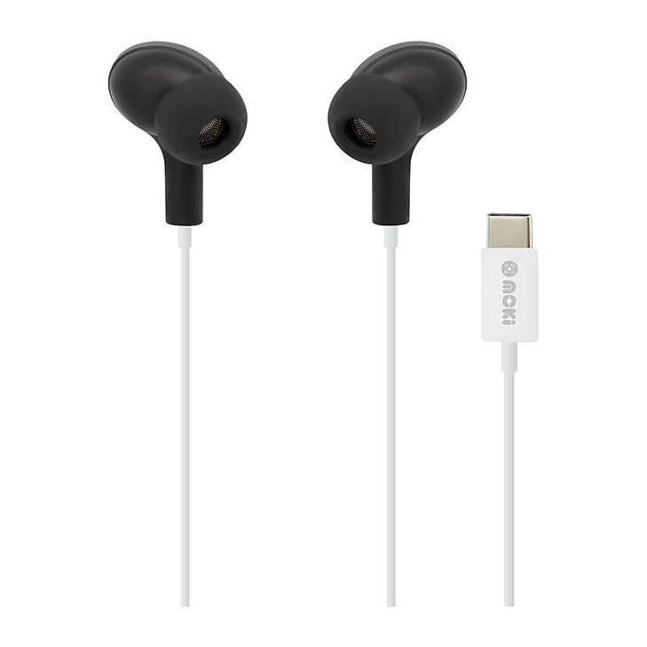 Moki USB-C Connect Earphone BW