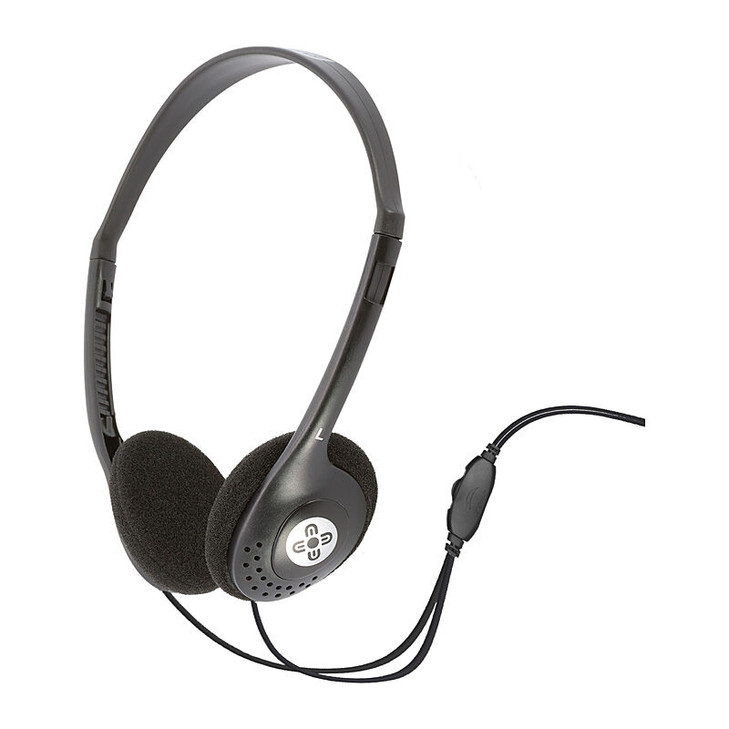 Moki Lite Headphones + Vol Ctr