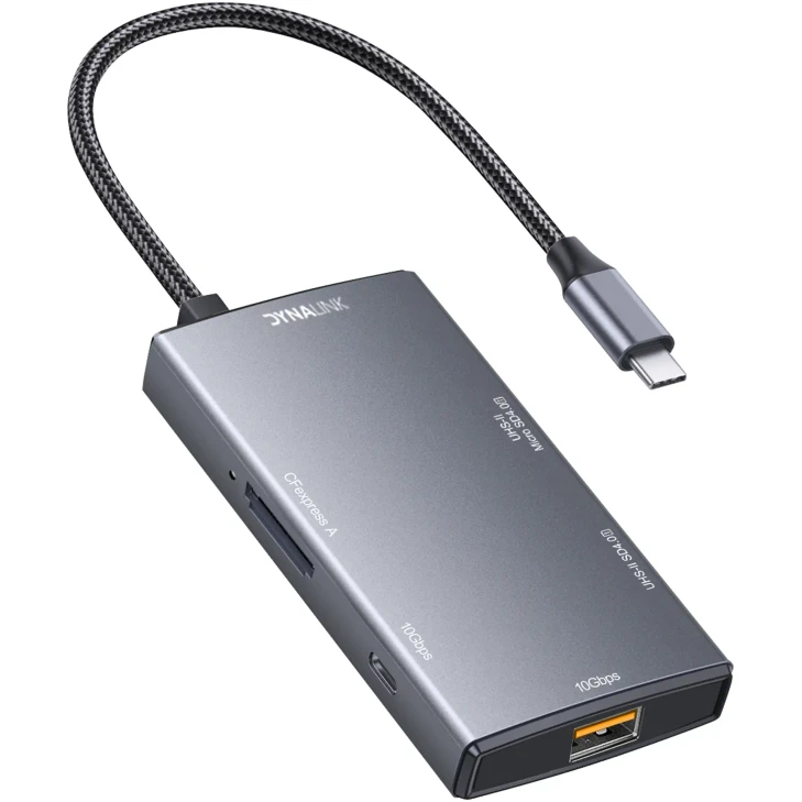 USB 5 in 1 Hub With Micro SD / SD Card Reader