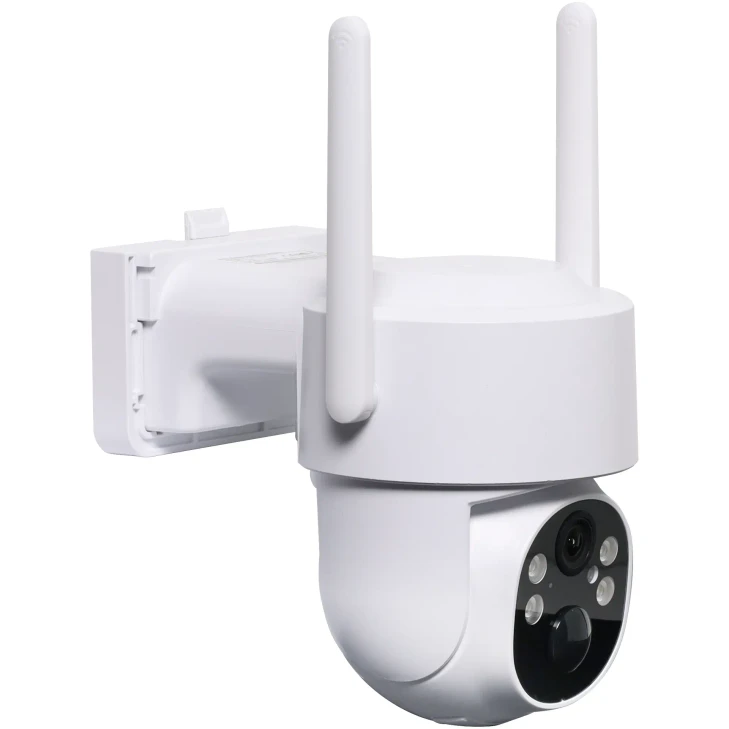 Outdoor Wi-Fi Pan/Tilt 4MP Solar Smart Camera