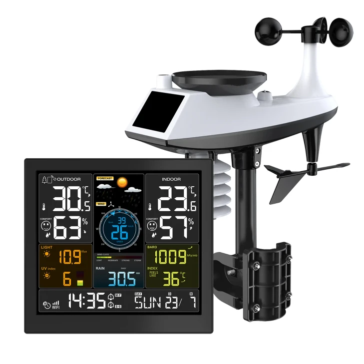 Wireless Wi-Fi Smart Home Weather Station
