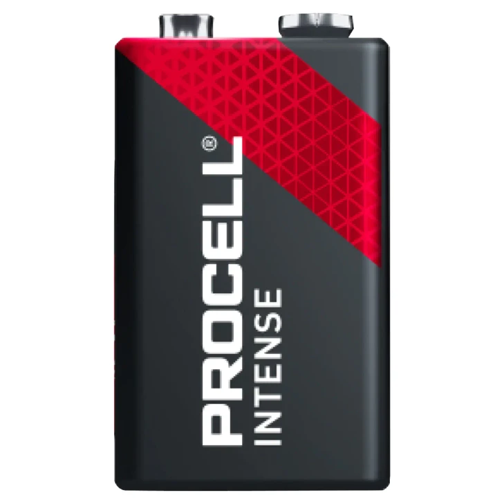 9V Procell Intense Alklaine Battery - 12 Pack