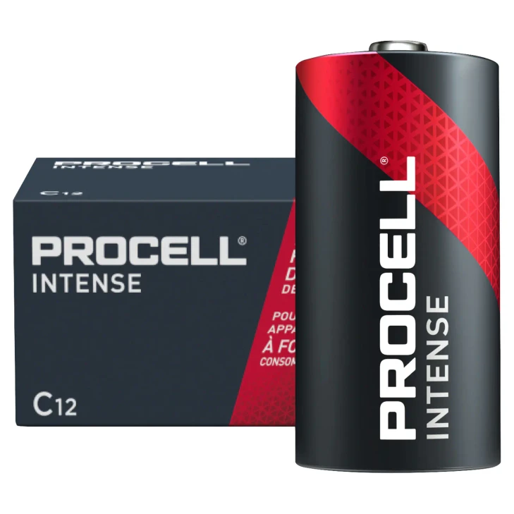 C Size Procell Intense Alklaine Battery - 12 Pack