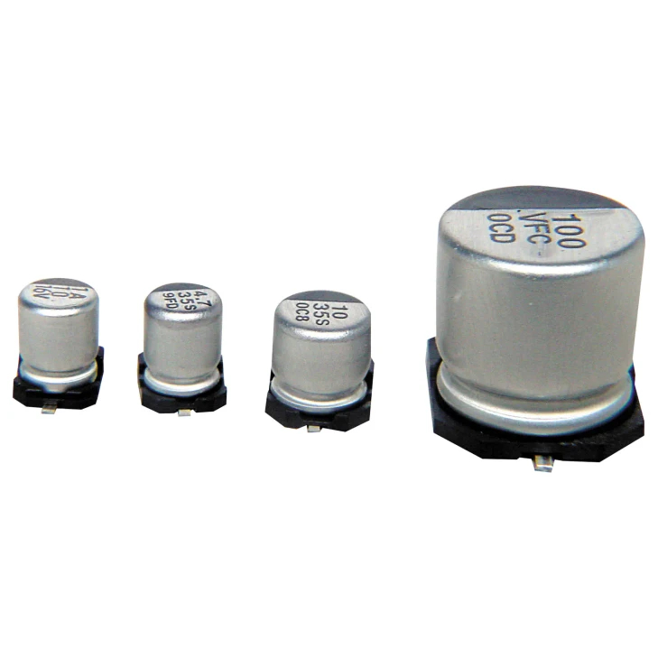 100uF 35V SMD Electrolytic Capacitor Reel 500