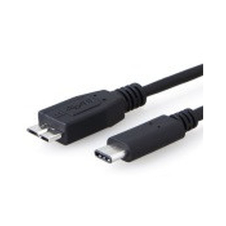 8Ware USB-C to Micro USB-B Cable 1m Type-C to Micro B Male to Male Black 10Gbps