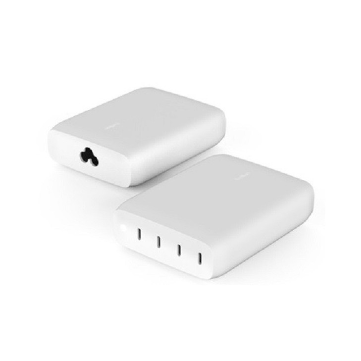 Belkin BoostCharge Pro 200W 4-Port USB-C GaN Desktop Charger - White