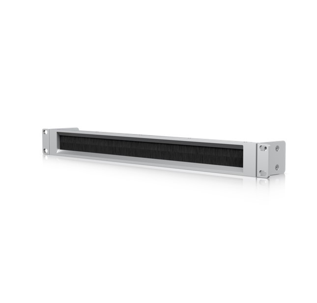 Ubiquiti 1U Rack Mount OCD Panel Brush, Silver Brush Panel, Compatible With The Toolless Mini Rack,  Incl 2Yr Warr