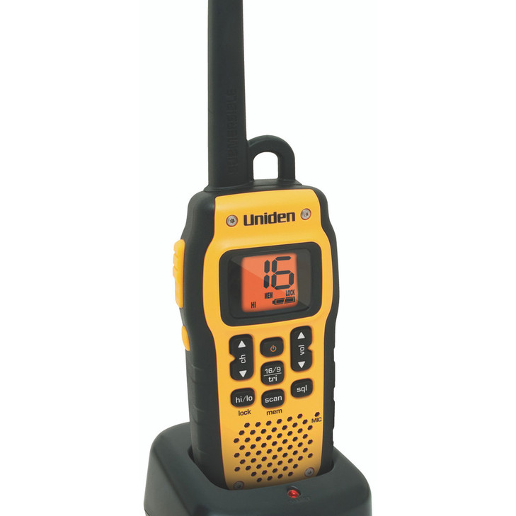 Uniden MHS050 Floating VHF Marine Handheld Radio