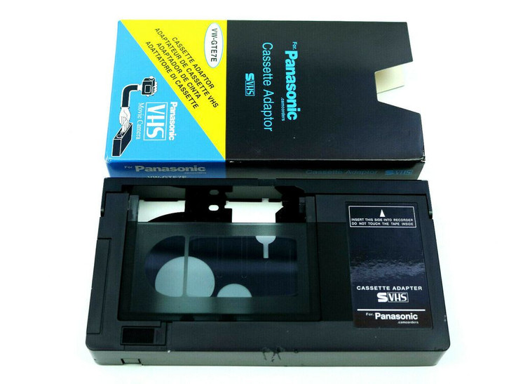 VHS to VHS-C VHSC VHS C Tape Converter Adaptor Play Compact Cassette VCR Player