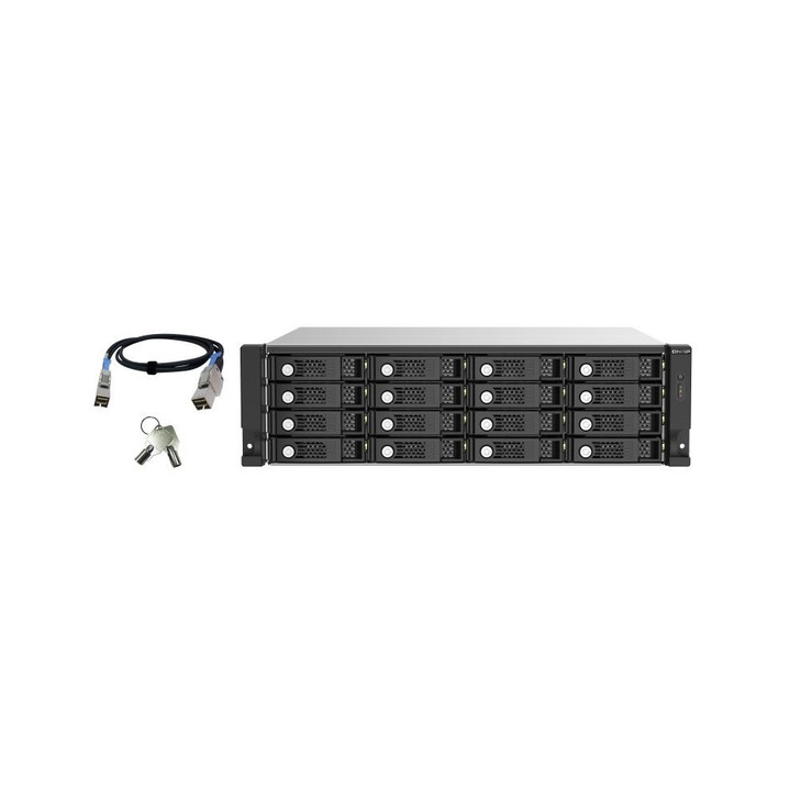 QNAP TL-R1620Sep-RP expansion storage 16 Bay Hot-swappable 3U Rackmount 4 x