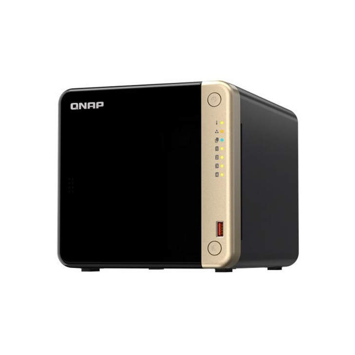 QNAP TS-464-8G 4 Bay NAS Intel Celeron N5095 Quad core 8GB DDR4 2xM.2 2280 PCle