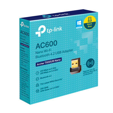 TP-Link Archer T600UB Nano AC600 Nano Wi-Fi Bluetooth USB Adapter - MAD ...