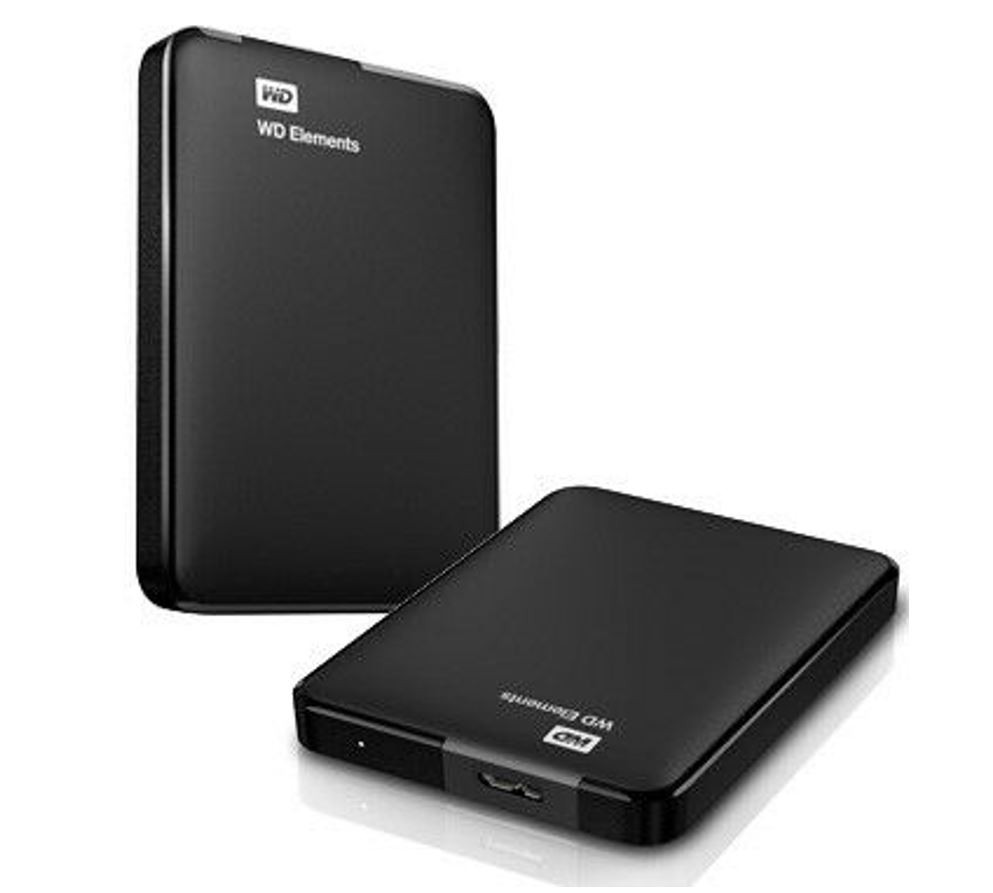 外付けHDD WD Elements Desktop 4TB WD 4TB Elements Desktop Hard Drive, USB 3.0/2.0, Compact, Plug-and