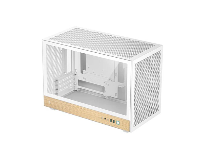 DeepCool CH260 Wood White High Airflow Compact Micro-ATX Wood