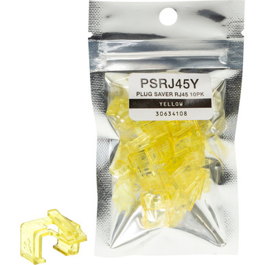 T3 PSRJ45Y PLUG SAVER RJ45 10PK YELLOW - MAD Electronics Australia