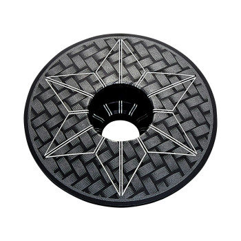 Supacaz Star Capz - Lazer Carbon