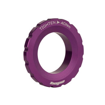 Centre Lock Disc Lockring Ex Purple