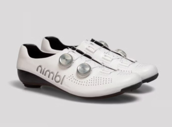 Ultimate Cycling Shoes - White/Silver