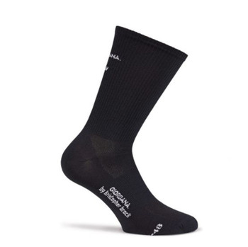 Giordana x Kris Brock Tall Sock- Meteorite Black