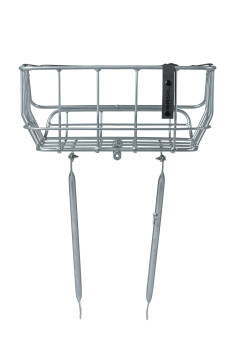 Portland Bicycle Front Basket 25 Litres Chrome