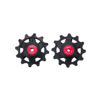 RollerBoys Derailleur Pulleys 12T-12T Ceramic SRAM Road Black