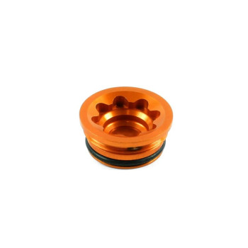 E4 Small Bore Cap Orange